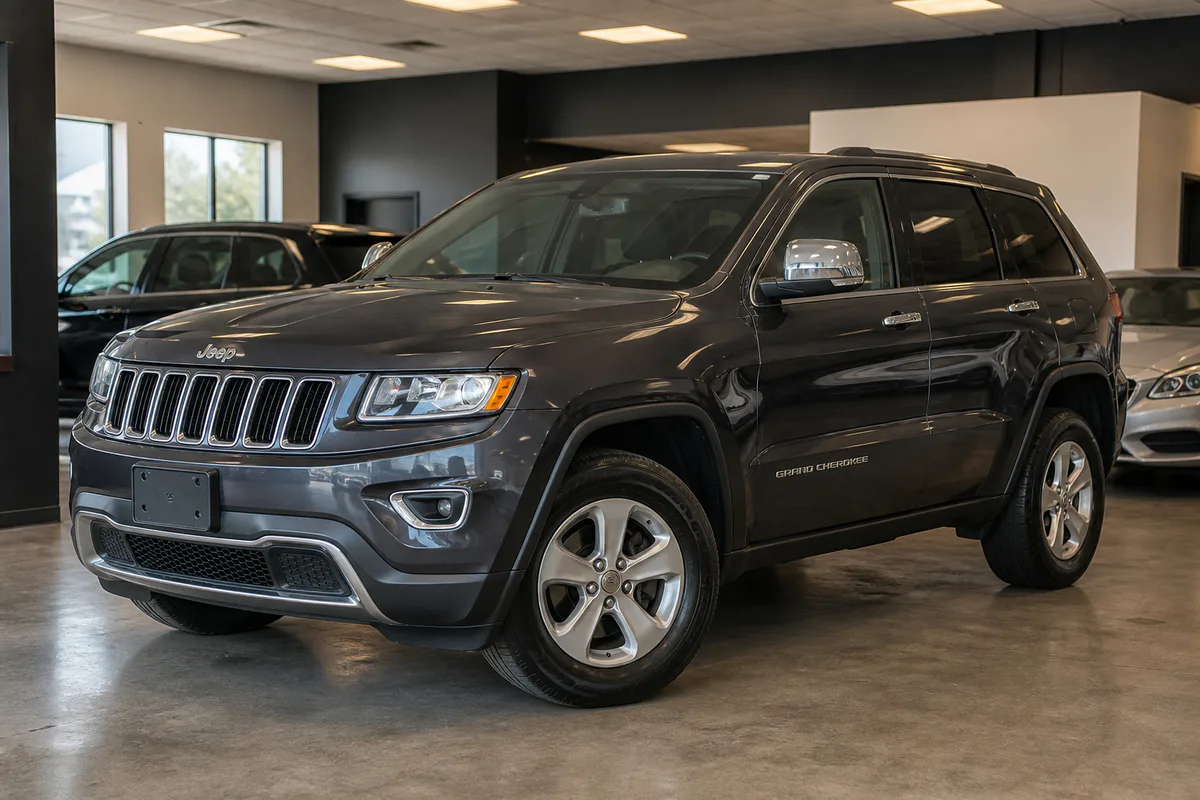 2015 Jeep Grand Cherokee, a used suv for sale at Cherrywood Auto in Wantagh, New York