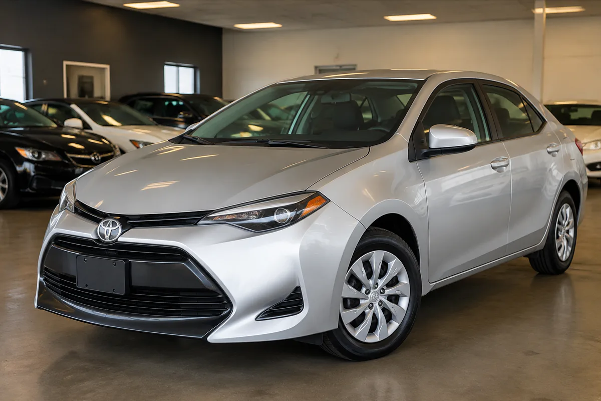 2017 Toyota Corolla, a used sedan for sale at Cherrywood Auto in Wantagh, New York